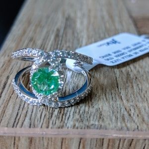 Bella Luce Caribbean Green Ring